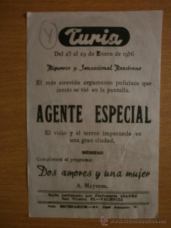 Cine: AGENTE ESPECIAL. - Foto 2