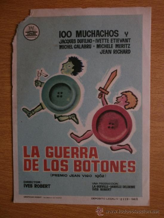 Cine: LA GUERRA DE LOS BOTONES. - Foto 1