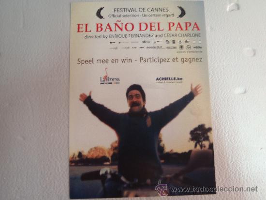 Cine: FOLLETO DE MANO EL BA&Ntilde;O DEL PAPA - Foto 1