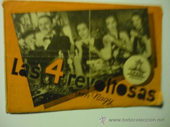 Cine: PROGRAMA DOBLE LAS 4 REVOLTOSAS -- CIFESA - Foto 1