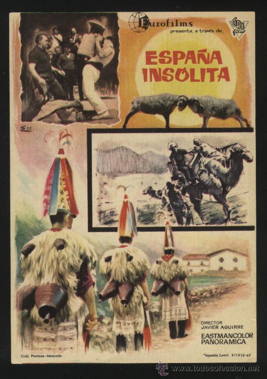 Cine: P-1728- ESPA&Ntilde;A INSOLITA - Foto 1