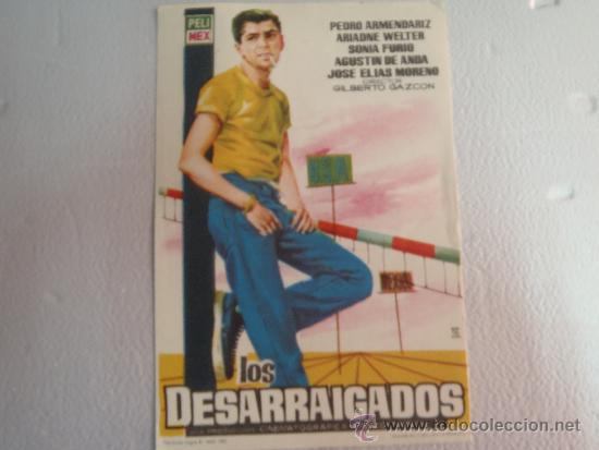 Cine: FOLLETO DE MANO LOS DESAPARECIDOS - Foto 1