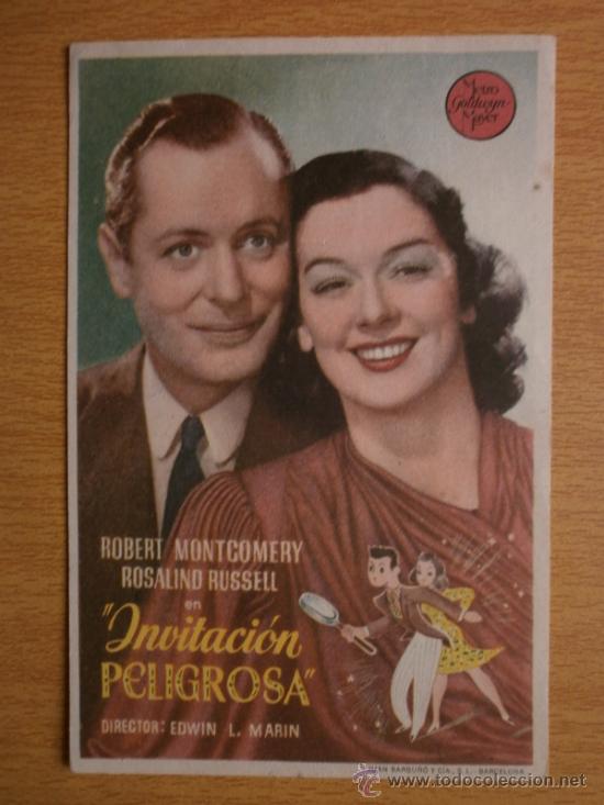 Cine: INVITACION PELIGROSA. - Foto 1