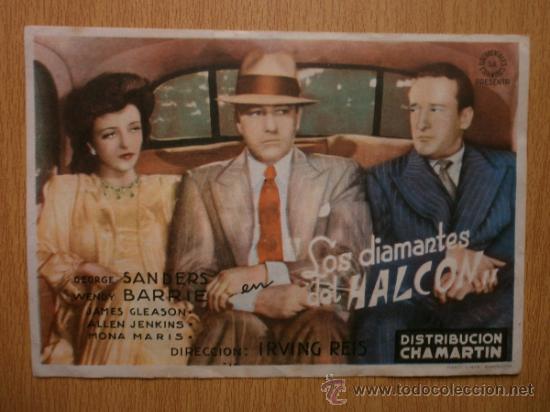 Cine: LOS DIAMANTES DEL HALCON. - Foto 1