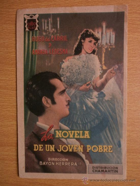 Cine: LA NOVELA DE UN JOVEN POBRE. - Foto 1