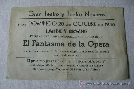 Cine: .EL FANTASMA DE LA OPERA.-884 - Foto 2