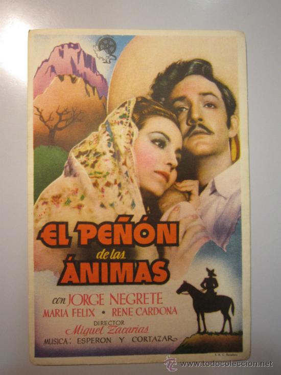 Cine: PROGRAMA DE CINE - EL PE&Ntilde;&Oacute;N DE LAS &Aacute;NIMAS - 1942 -   ALGO SOBADO - Foto 1