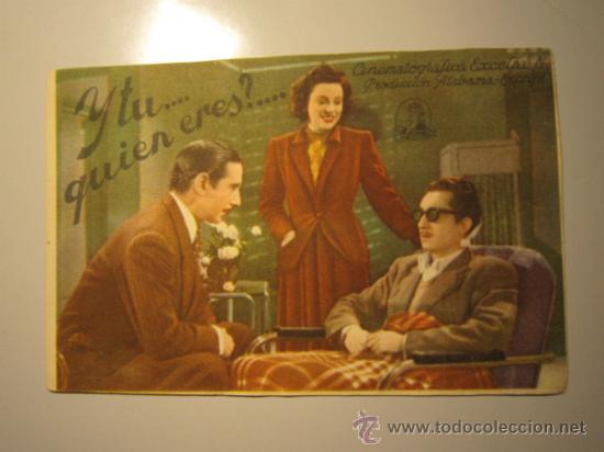 Cine: PROGRAMA DE CINE - Y TU, QUIEN ERES - 1942 - Foto 1
