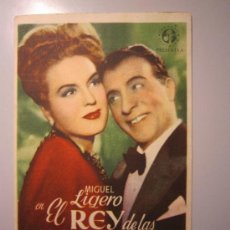 Cine: PROGRAMA DE CINE - EL REY DE LAS FINANCIAS - 1944. Lote 39060619