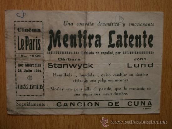Cine: MENTIRA LATENTE. - Foto 2