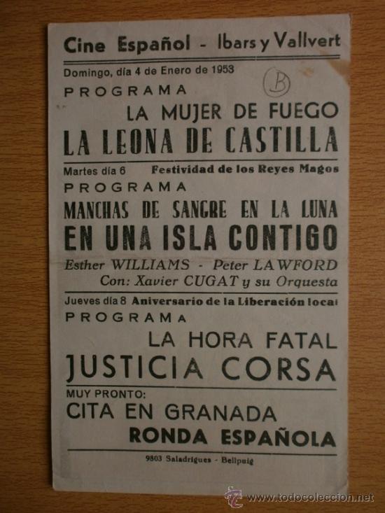 Cine: EN UNA ISLA CONTIGO. - Foto 2