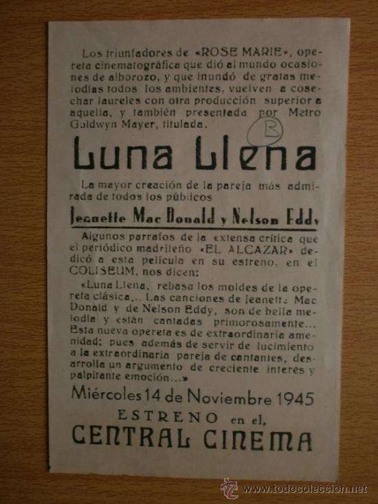 Cine: LUNA LLENA. - Foto 2
