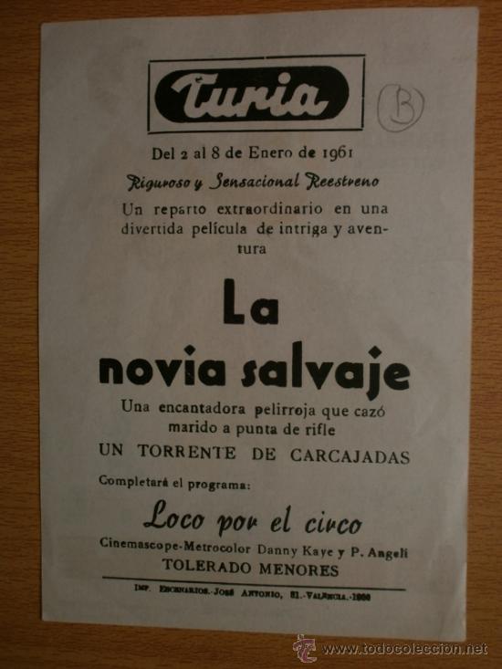 Cine: LA NOVIA SALVAJE. - Foto 2