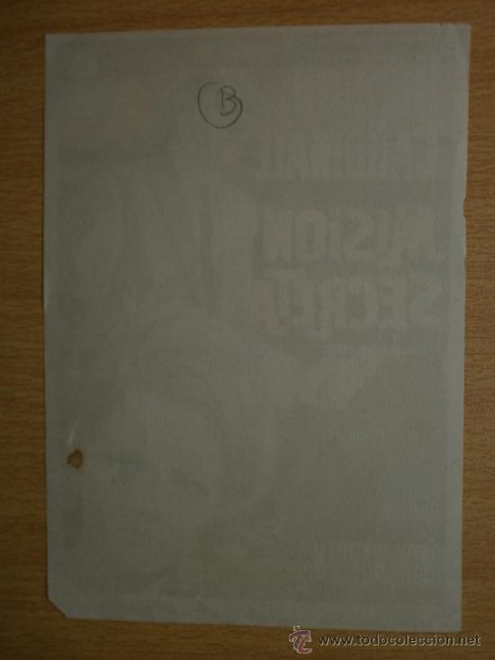 Cine: MISION SECRETA. - Foto 2