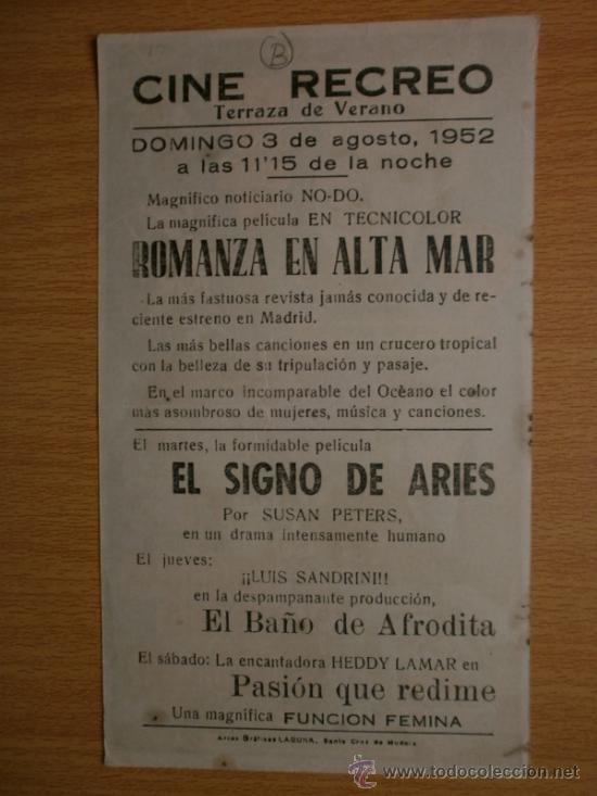 Cine: ROMANZA EN ALTA MAR. - Foto 2