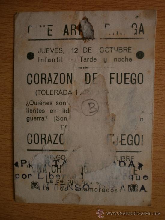 Cine: CORAZON DE FUEGO. - Foto 2