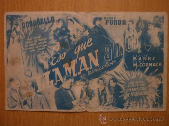 Cine: ESO QUE LLAMAN AMOR. - Foto 3