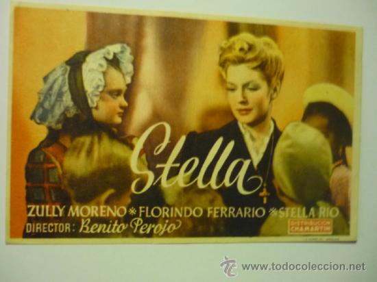 Cine: programa stella.- zully moreno .-publicidad alhambra zaragoza - Foto 1