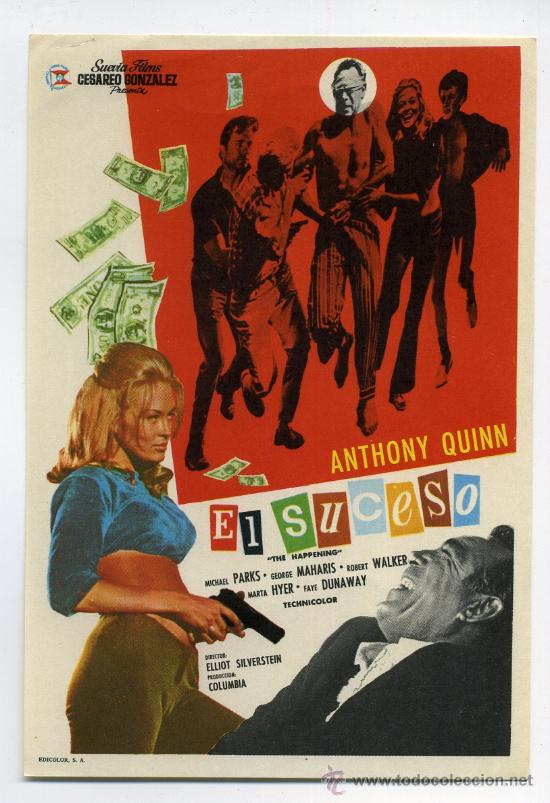 Cine: EL SUCESO, con Anthony Quinn. - Foto 1