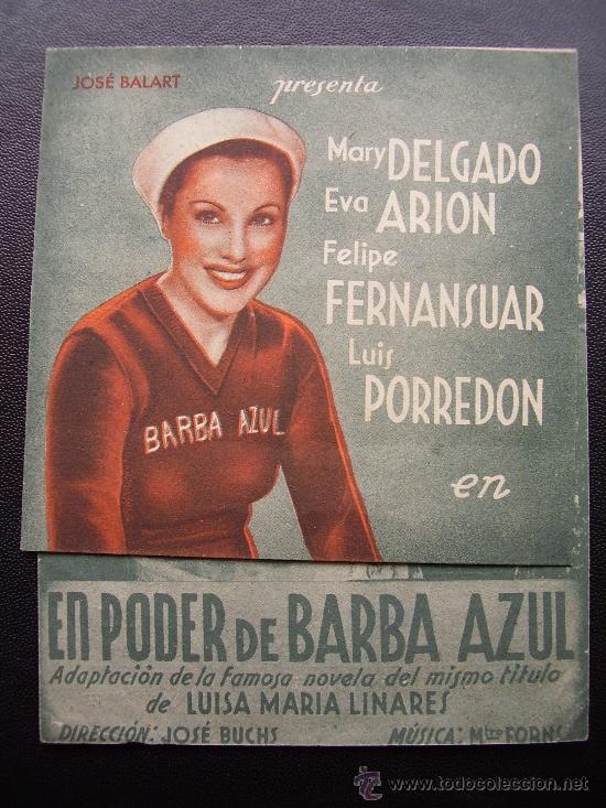 Cine: EN PODER DE BARBA AZUL, MARY DELGADO, CINE CATALU&Ntilde;A - Foto 1