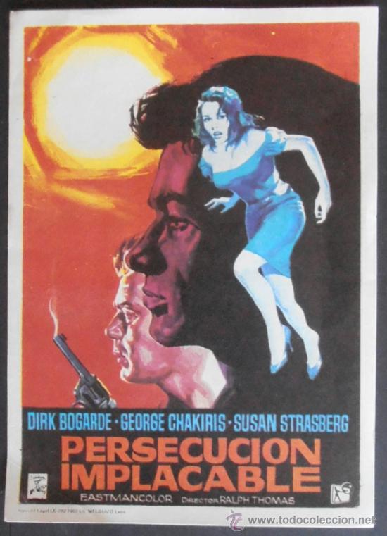 Cine: PERSECUCION IMPLACABLE, FM, SIN PUBLICIDAD (2101) ,CONSERVACION: - Foto 1