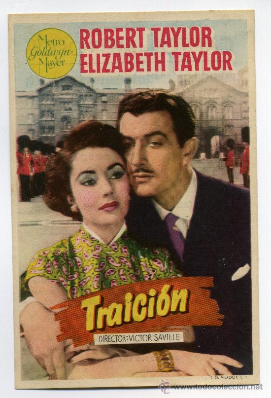 Cine: TRAICI&Oacute;N, con Robert Taylor. - Foto 1