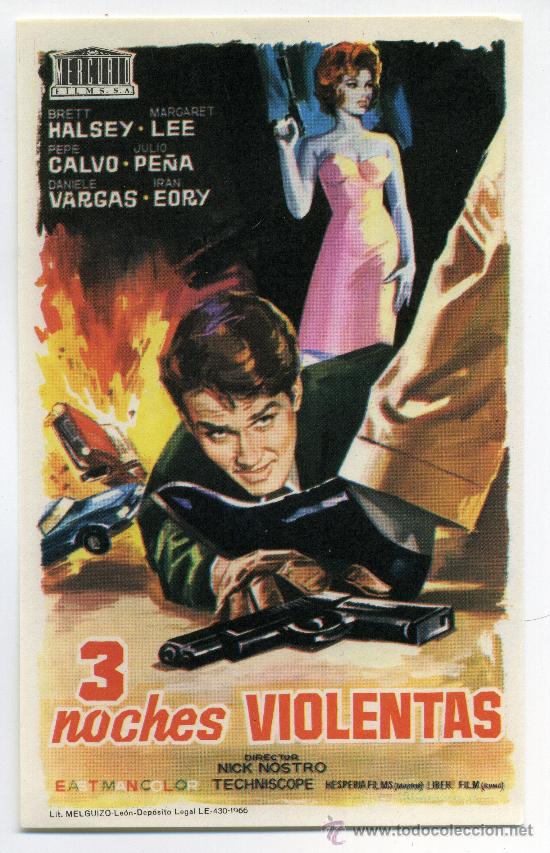Cine: 3 NOCHES VIOLENTAS, con Julio Pe&ntilde;a. - Foto 1