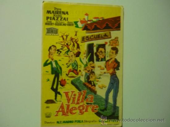 Cine: programa villa alegre .-pepe mairena -PUBLICIDAD - Foto 1