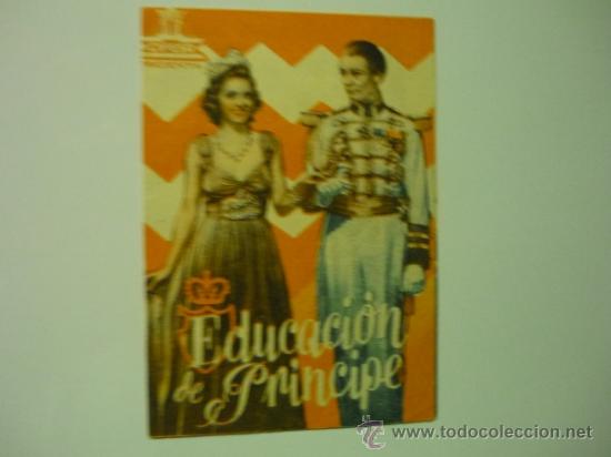 Cine: PROGRAMA DOBLE EDUCACION DE PRINCIPE - Foto 1