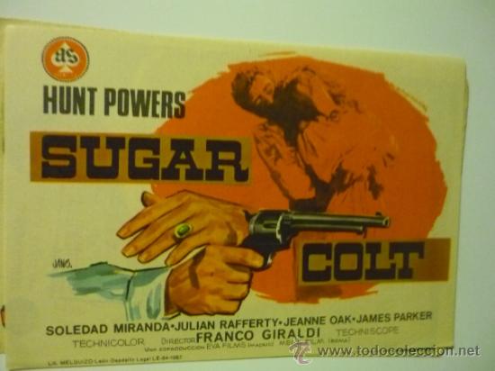 Cine: programa sugar colt.-hunt powers publicidad