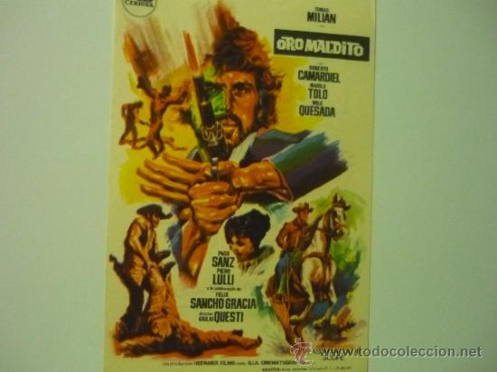 Cine: programa oro maldito .- tomas milian - Foto 1