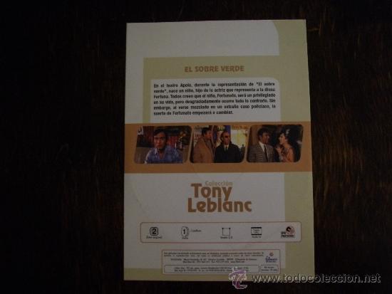 Cine: EL SOBRE VERDE COLECCI&Oacute;N TONY LEBLANC. - Foto 2