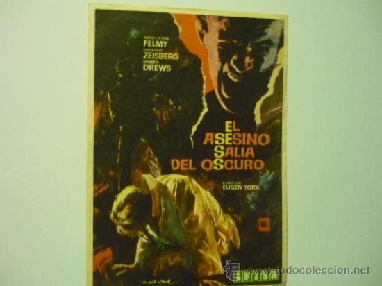 Cine: PROGRAMA EL ASESINO SALIA DEL OSCURO.- - Foto 1