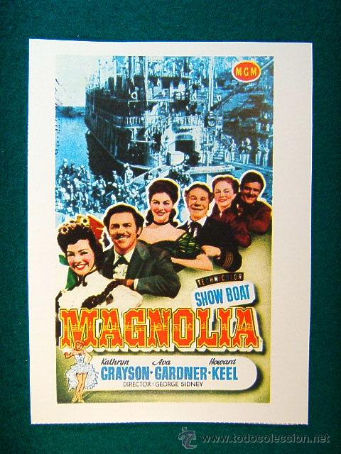 Cine: MAGNOLIA-SHOWBOAT-GEORGE SIDNEY-KATHRYN GRAYSON-AVA GARDNER-HOWARD KEEL-ESTE...