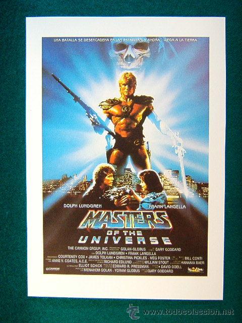 Cine: MASTERS OF THE UNIVERSE-DEL UNIVERSO-GARY GODDARD-DOLPH LUNDGREN-FRANK LANGELLA-RARISIMO-ESTE...