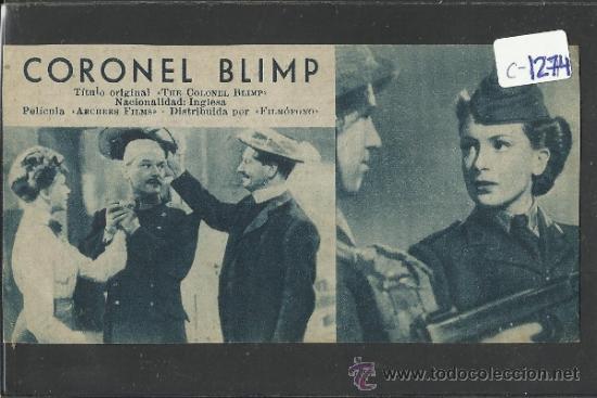 Cine: CORONEL BLIMP - VER REVERSO - (C-1274) - Foto 1