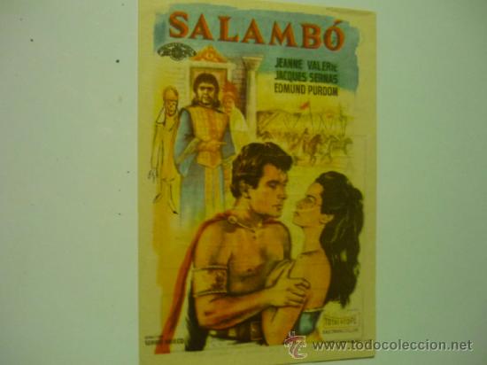 Cine: PROGRAMA SALAMBO.- JACQUES SERNAS - dorado,.zaragoza - Foto 1