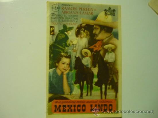 Cine: programa mexico lindo-ramon pereda- adriana lamar - Foto 1