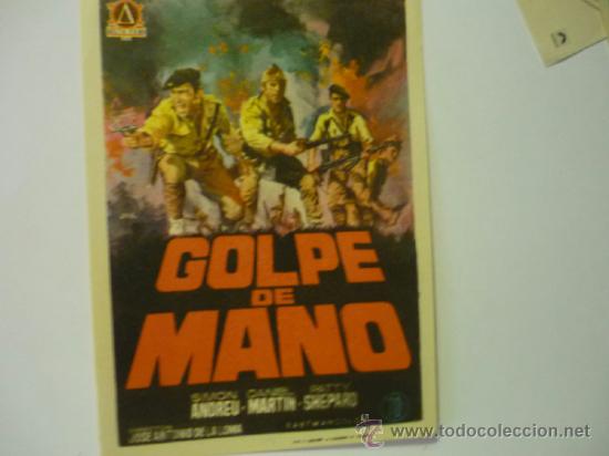 Cine: PROGRAMA GOLPE DE MANO .- SIMON ANDREU - Foto 1