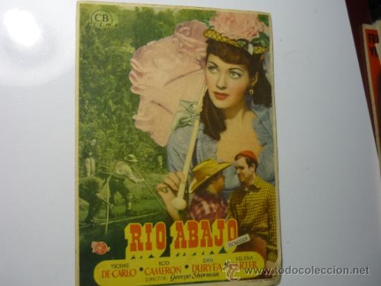 Cine: PROGRAMA RIO ABAJO - YVONNE DE CARLO - Foto 1