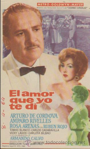 Cine: El amor que yo te d&iacute;. Sencillo de MGM. - Foto 1