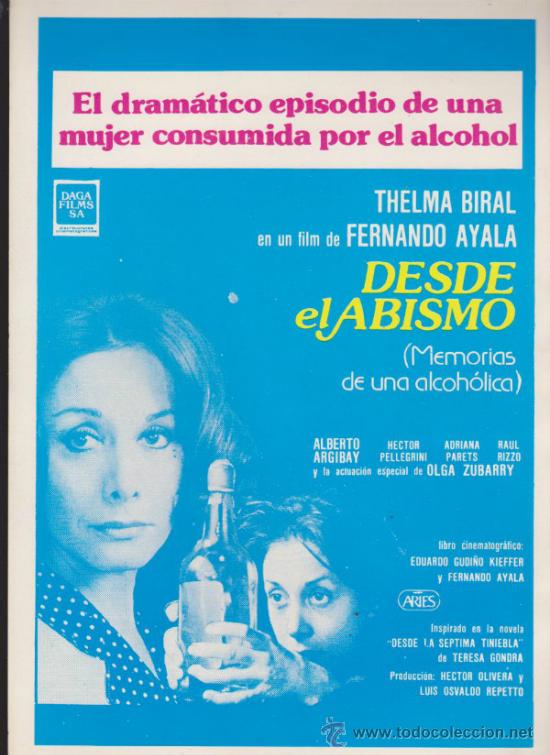  Foglietti di film di film antichi di cinema: Desde el Abismo. Gu&iacute;a de Daga Films.