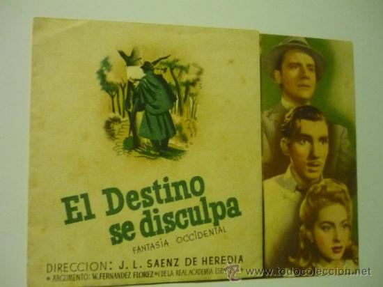 Cine: programa doble el destino se disculpa - rafael duran - Foto 1
