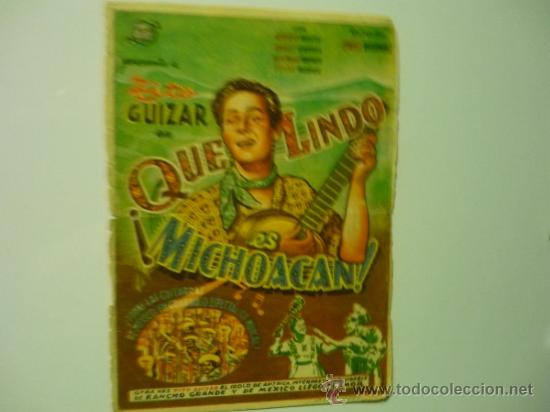 Cine: programa que lindo es  michoacan -tito guizar - Foto 1