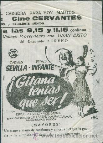 Cine: &iexcl;GITANA TEN&Iacute;AS QUE SER! - Foto 1
