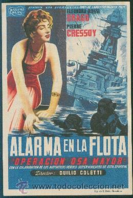 Cine: ALARMA EN LA FLOTA (con publicidad) - Foto 1