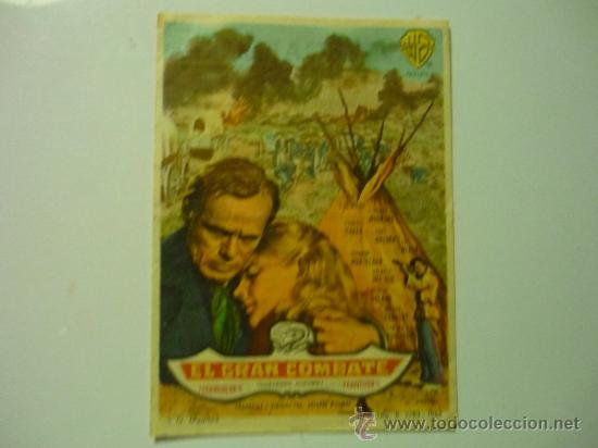 Cine: programa el gran combate .- richard widmark .-james stewart - Foto 1