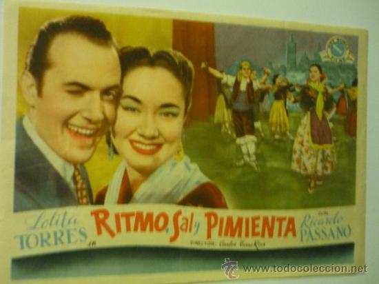 Cine: programa ritmo sal y pimienta .- lolita torres - Foto 1