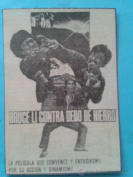 Cine: bruce li contra dedo de hierro - Foto 1