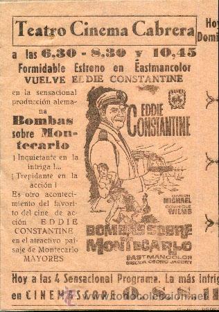 Cine: BOMBAS SOBRE MONTECARLO - Foto 1